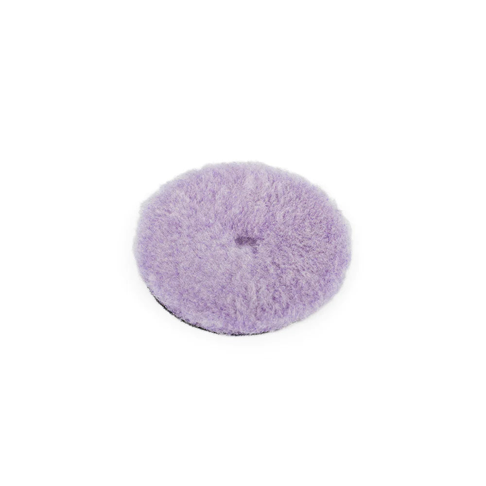 LAKE COUNTRY - Purple Foamed Wool Pad (Tampon de coupe en laine)