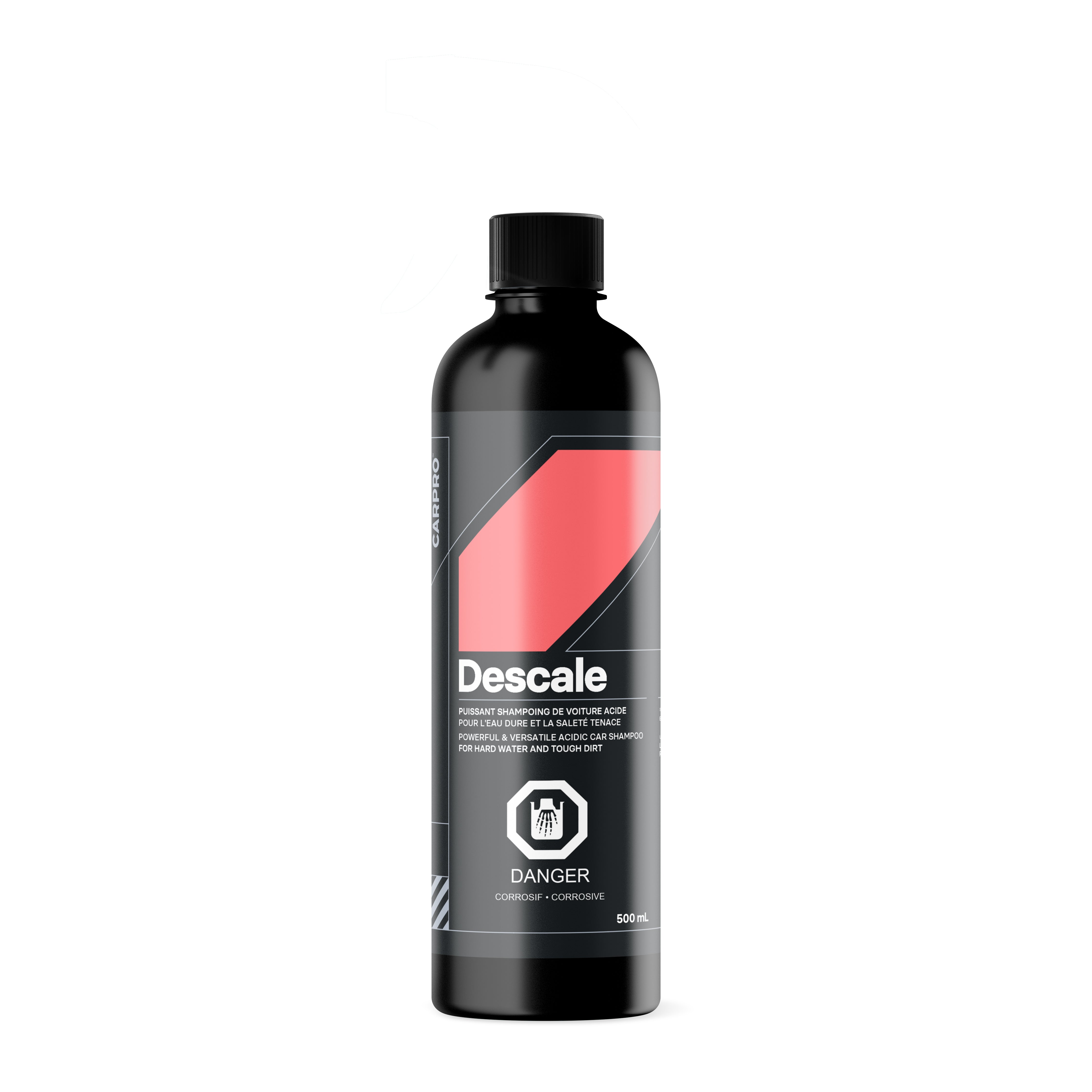 カープロ　car pro CARPRO Descale 500mL - Acid pH Car Shampoo | Centre de l'auto Élégance