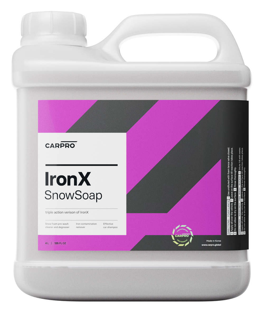 CARPRO - IronX Snow Soap 4L (Savon triple action)