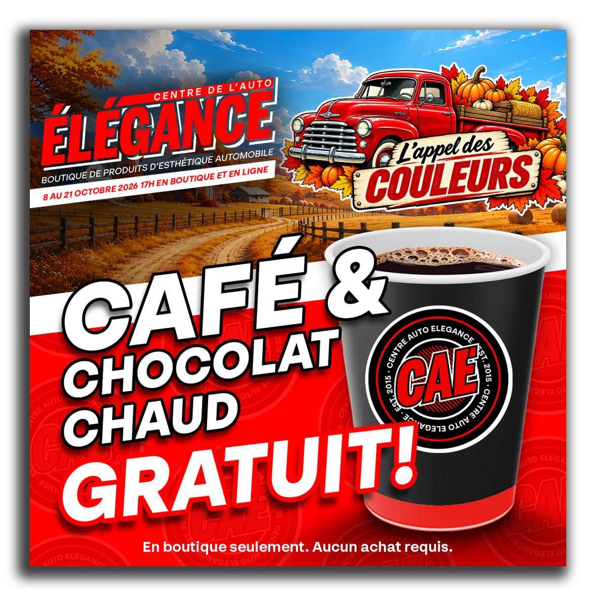 On vous garde au chaud !