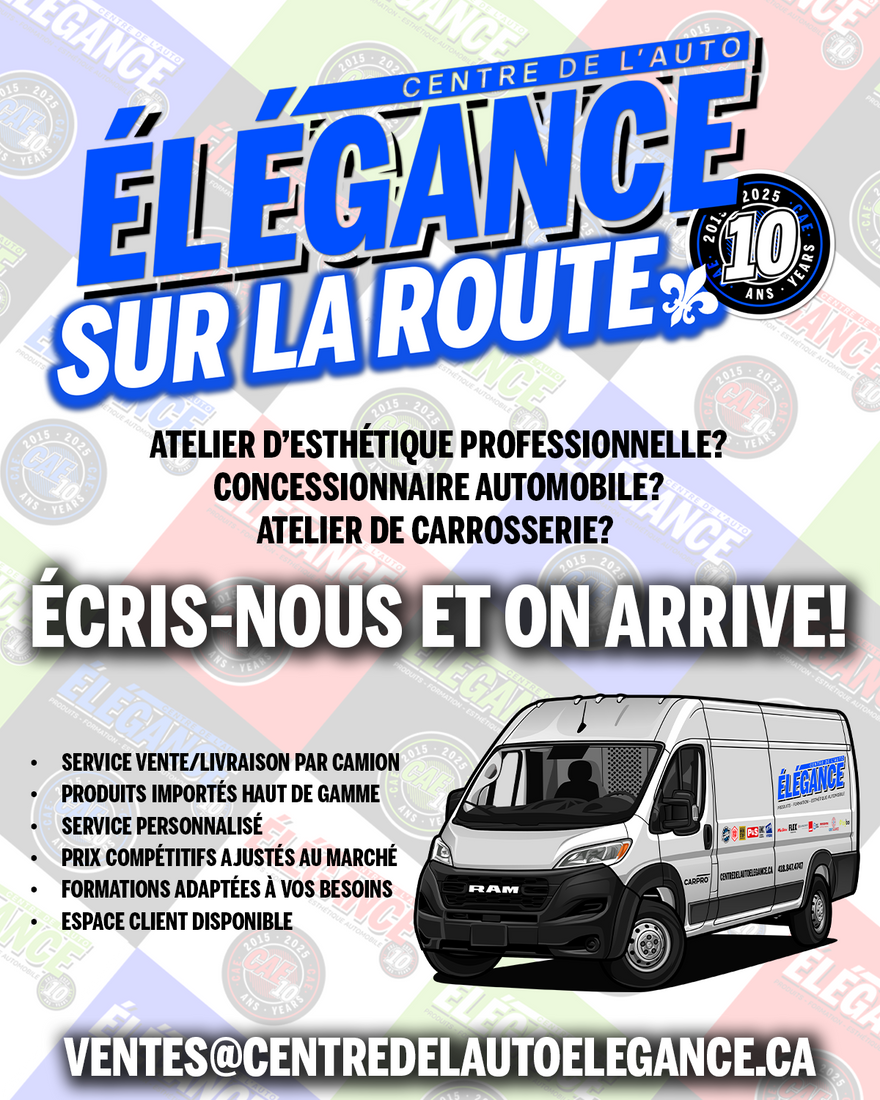 ÉLÉGANCE SUR LA ROUTE!