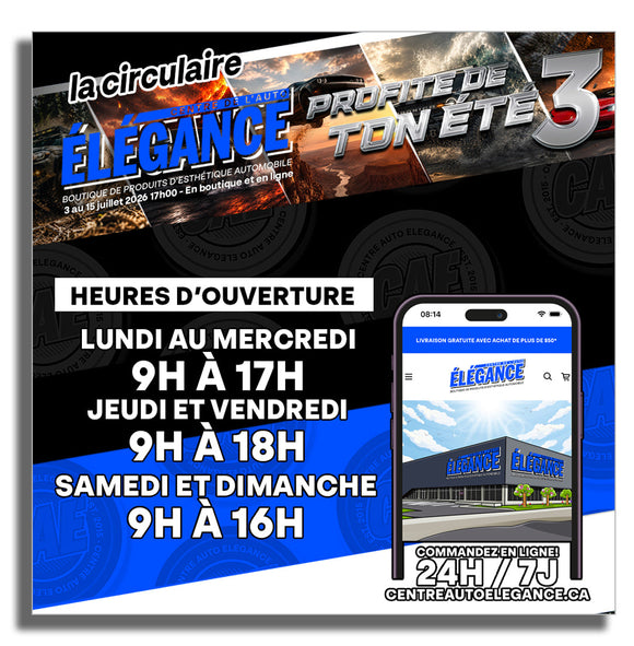 Boutique ouverte 7 jours sur 7!