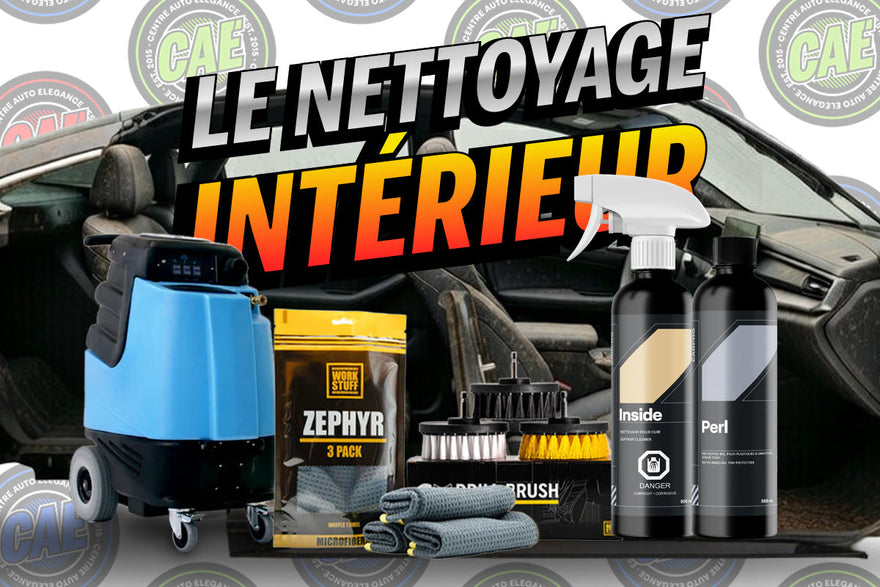 Guide complet du nettoyage intérieur automobile