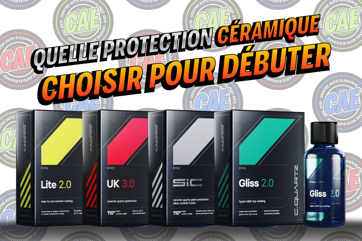 Guide des coatings CARPRO pour débutants