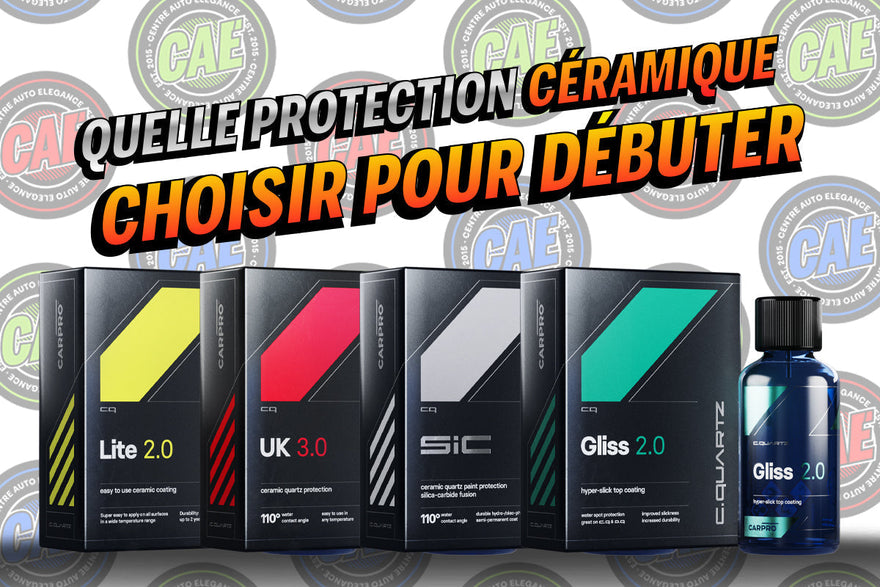 Guide des coatings CARPRO pour débutants