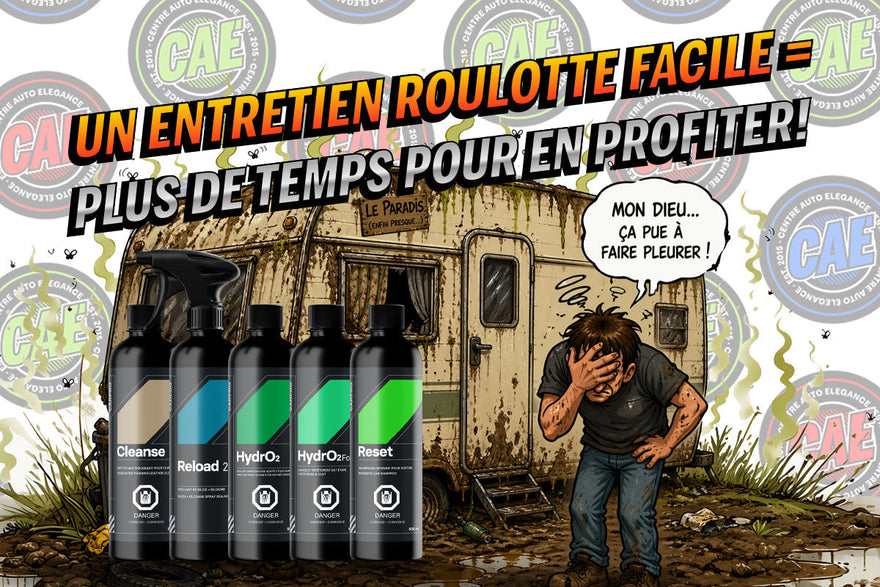 Entretien roulotte facile avec CARPRO : plus de temps pour profiter