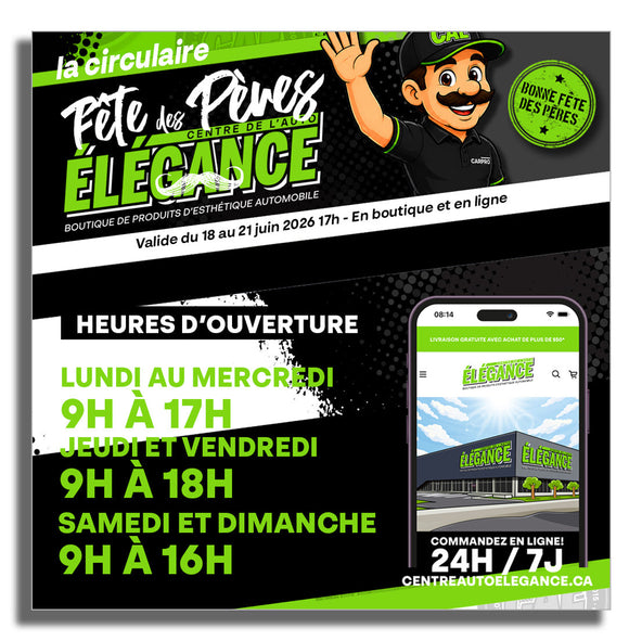 Boutique ouverte 7 jours sur 7!