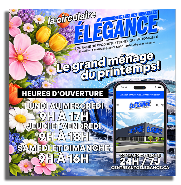 Boutique ouverte 7 jours sur 7!