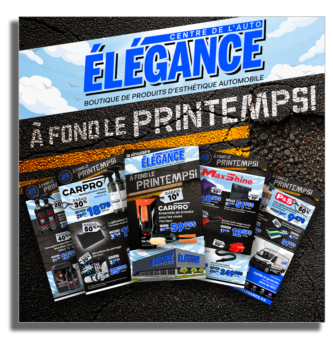 À fond le printemps!!