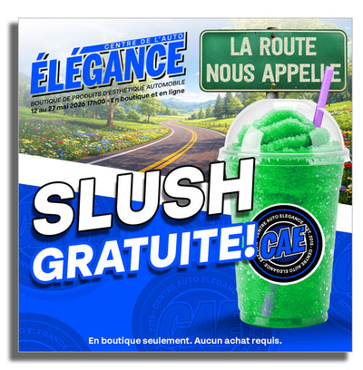 Slush gratuite : préparez votre véhicule pour le printemps!