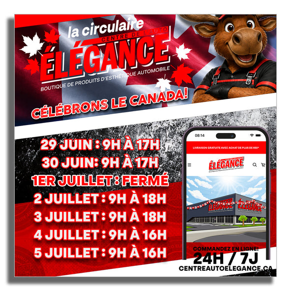Horaire spécial du congés des fêtes!