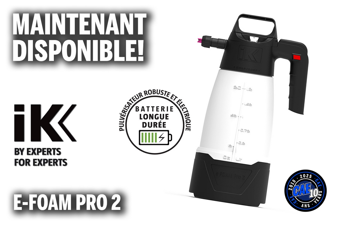 ALERTE ARRIVAGE - IK e-Foam Pro 2