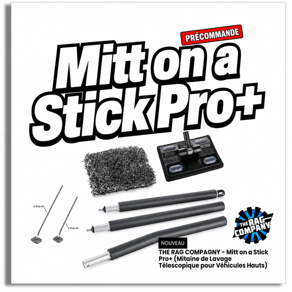 Mitt on a Stick Pro+ : l’outil parfait pour laver les véhicules hauts