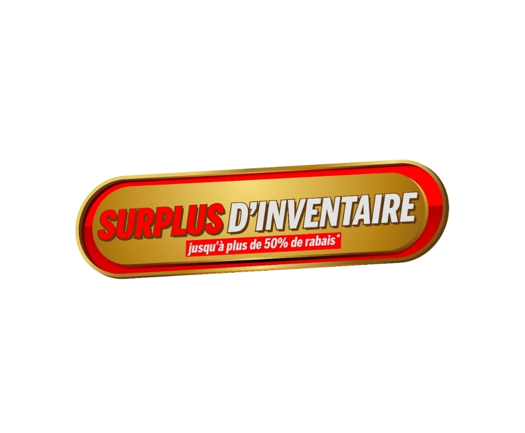 SURPLUS D'INVENTAIRE