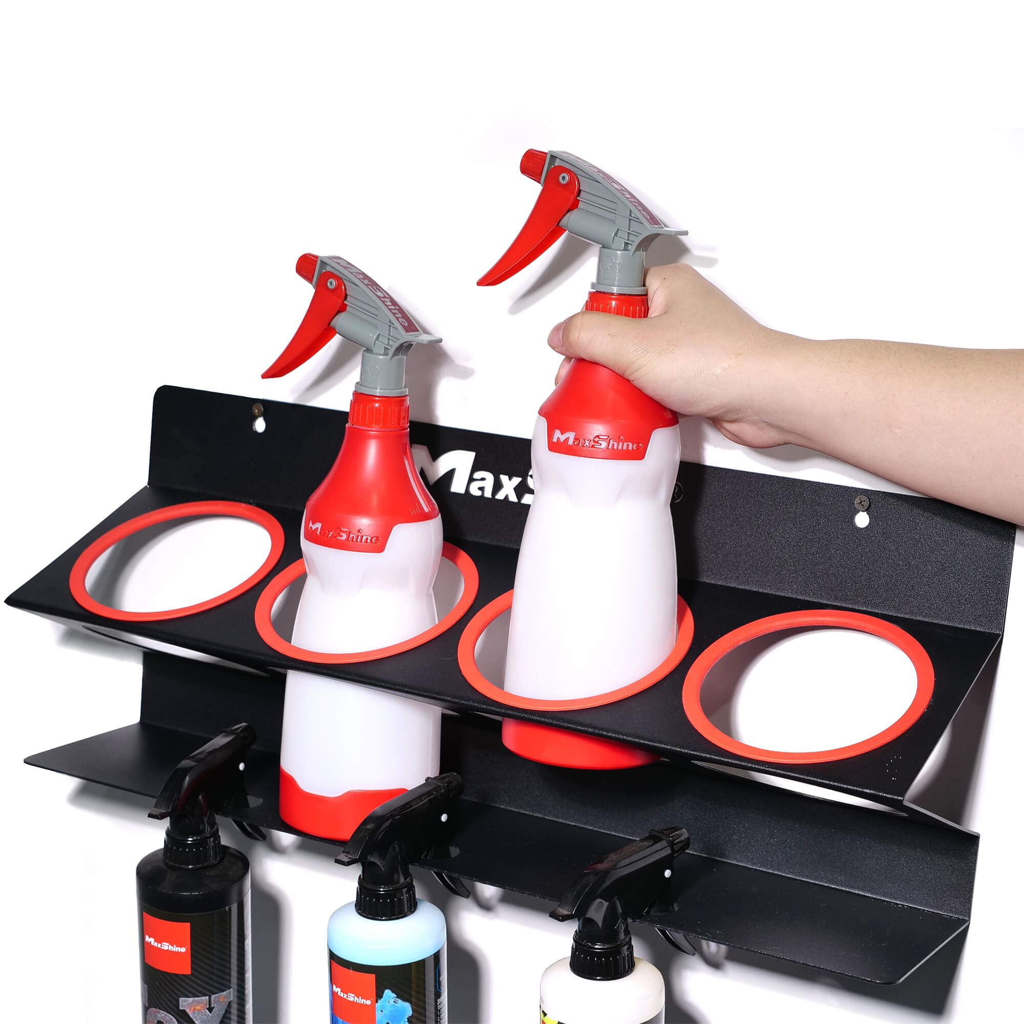 MAXSHINE - Spray Bottle and Compound Holder (Support pour bouteilles)