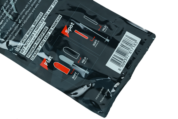 CARPRO - Flat/Spot (Ensemble de brosses pour les roues)