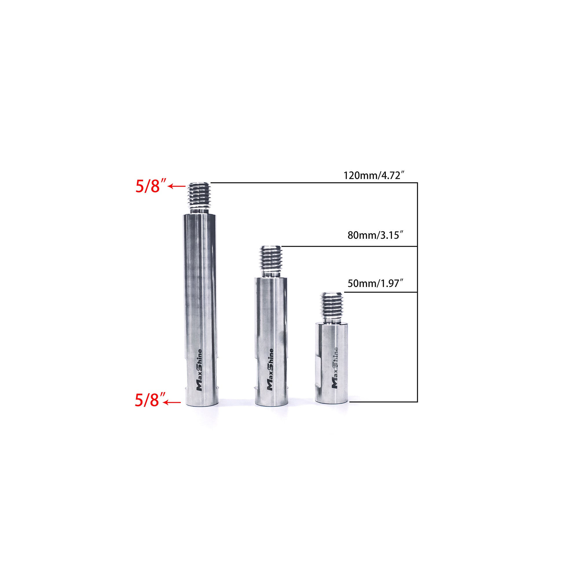 MAXSHINE - Rotary Extension Shaft Set