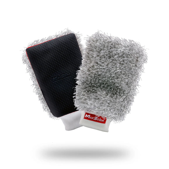 MAXSHINE - Microfiber Clay Mitt (Mitaine de Lavage et Décontamination 2-en-1)