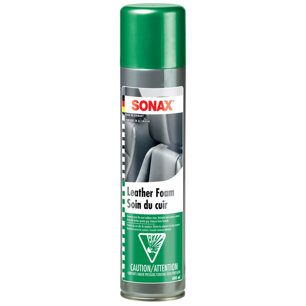 SONAX - Leather Foam 400ml (Nettoyant conditionneur pour cuir)