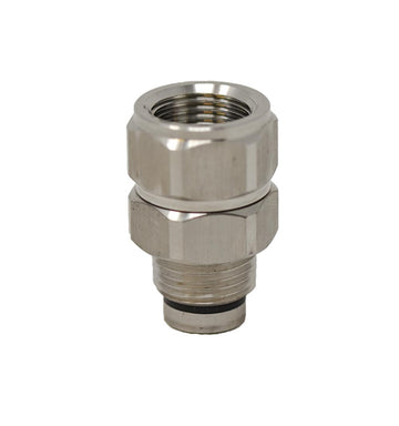 ACCUTEK - Inline swivel 4000 psi Stainless 3/8 MxF (Stainless Steel Swivel Coupler)