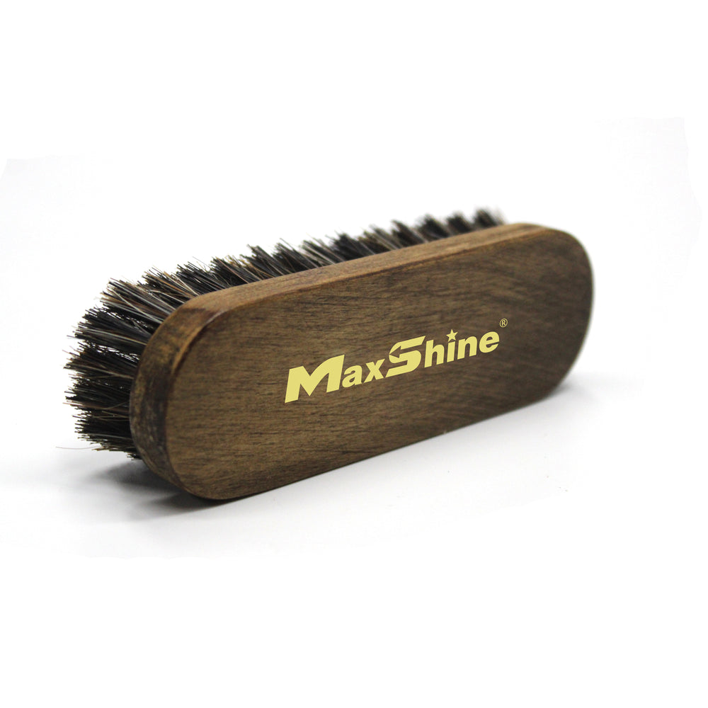 MAXSHINE - Horsehair Leather Cleaning Brush (Brosse pour cuirs)