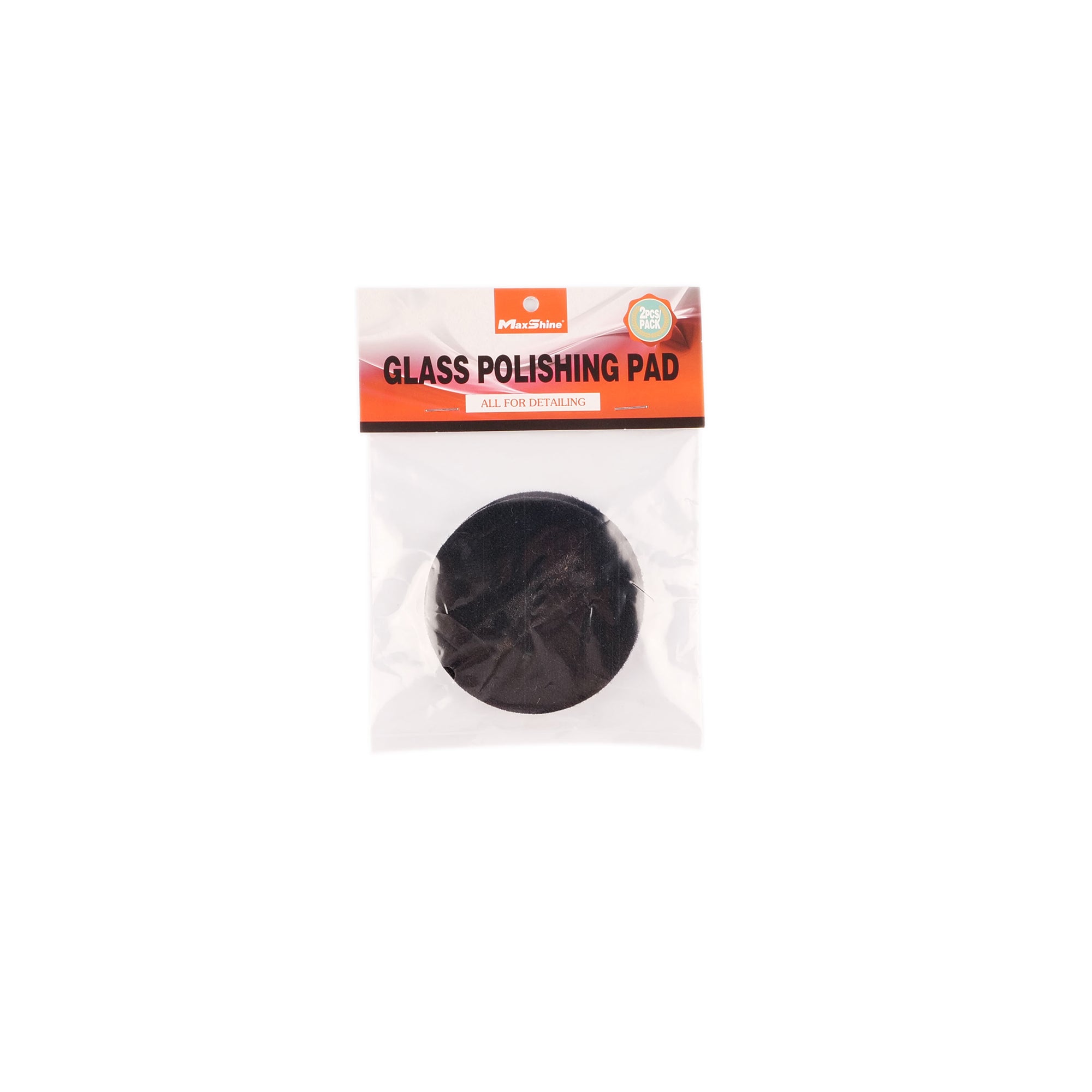 MAXSHINE - Glass Wool Polishing Pad (Tampon de coupe pour vitres) - PAQUET DE 2