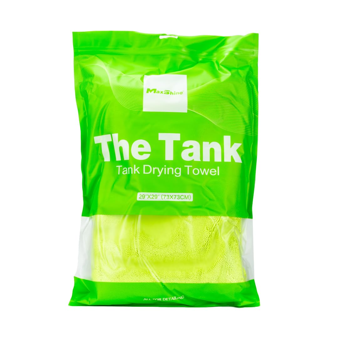 MAXSHINE - The Tank Drying Towel 1600GSM 29"x 29" (Microfibre de séchage)