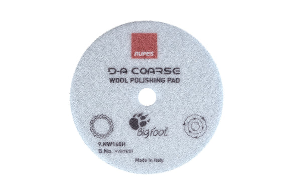 RUPES - D/A Coarse Wool Polishing Pad (Tampon de coupe en laine)