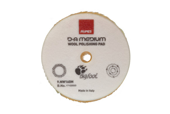 RUPES - D/A Medium Wool Polishing Pad (Tampon de laine médium)
