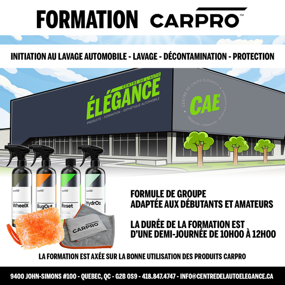 FORMATION - INITIATION AU LAVAGE AUTOMOBILE