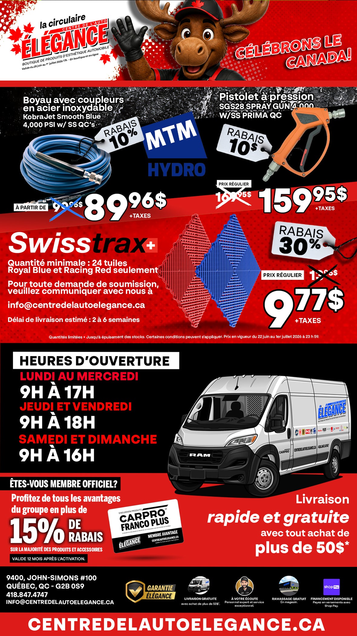 Afficher le contenu personnalisé pour avoir un aperçu de l'image et du titre