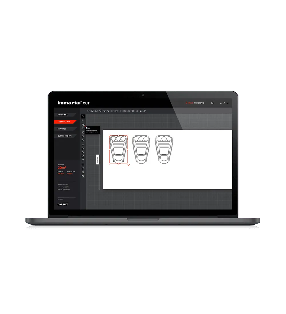 CARPRO - Immortal CUT Cutting Software (FOR CERTIFIED INSTALLERS)