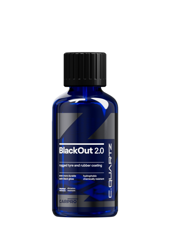 CARPRO - CQUARTZ - BlackOut 2.0 (Revêtement céramique pour pneus)