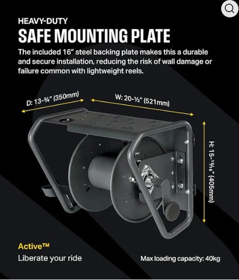 ACTIVE - Active Hose Reel Wall Mount System (Système de montage mural)