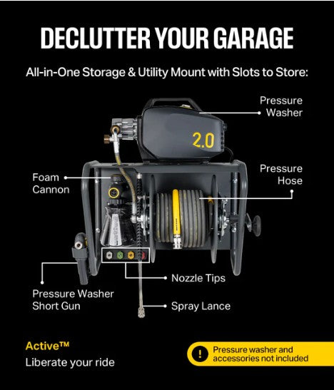 ACTIVE - Active Hose Reel Wall Mount System (Système de montage mural)