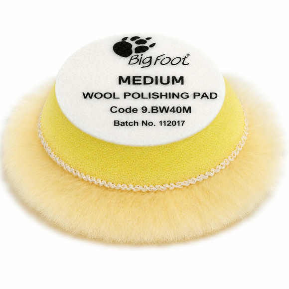 RUPES - D/A Medium Wool Polishing Pads (Tampon de laine médium)