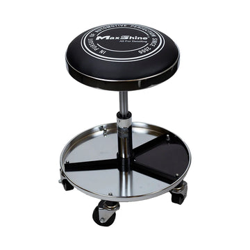 MAXSHINE -  Detailing Stool (Tabouret de Detailing Ajustable avec Plateau de Rangement)