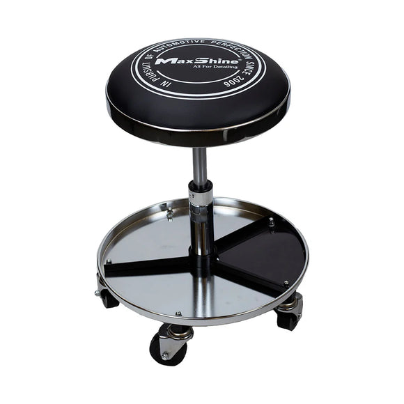 MAXSHINE -  Detailing Stool (Tabouret de Detailing Ajustable avec Plateau de Rangement)
