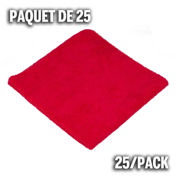 THE RAG COMPANY - Edgeless 245 - PAQUET DE 25 (Microfibre sans bordure 16x16)