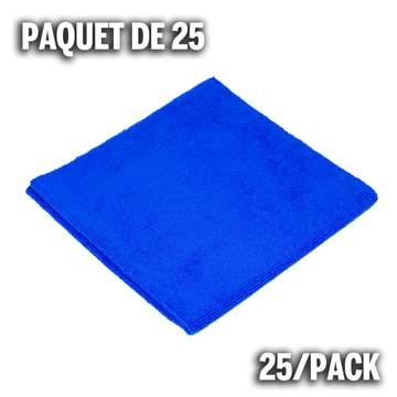 THE RAG COMPANY - Edgeless 245 - PACK OF 25 (16x16 Edgeless Microfiber)