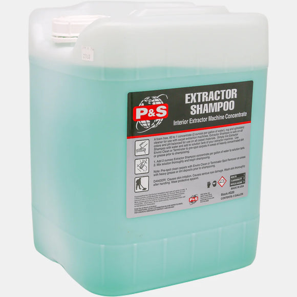 P&S - Extractor Shampoo (Savon pour machine extractrice)