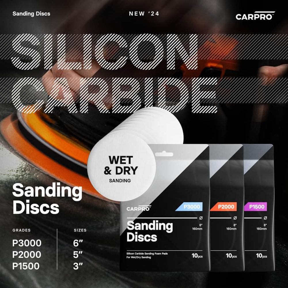 CARPRO - SiC Sanding Discs (Dry/Wet Sanding Discs)