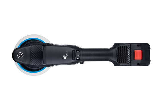 RUPES - Bigfoot HLR15 ibrid Polisher (Polisseuse 5 pouces orbitale à batterie)