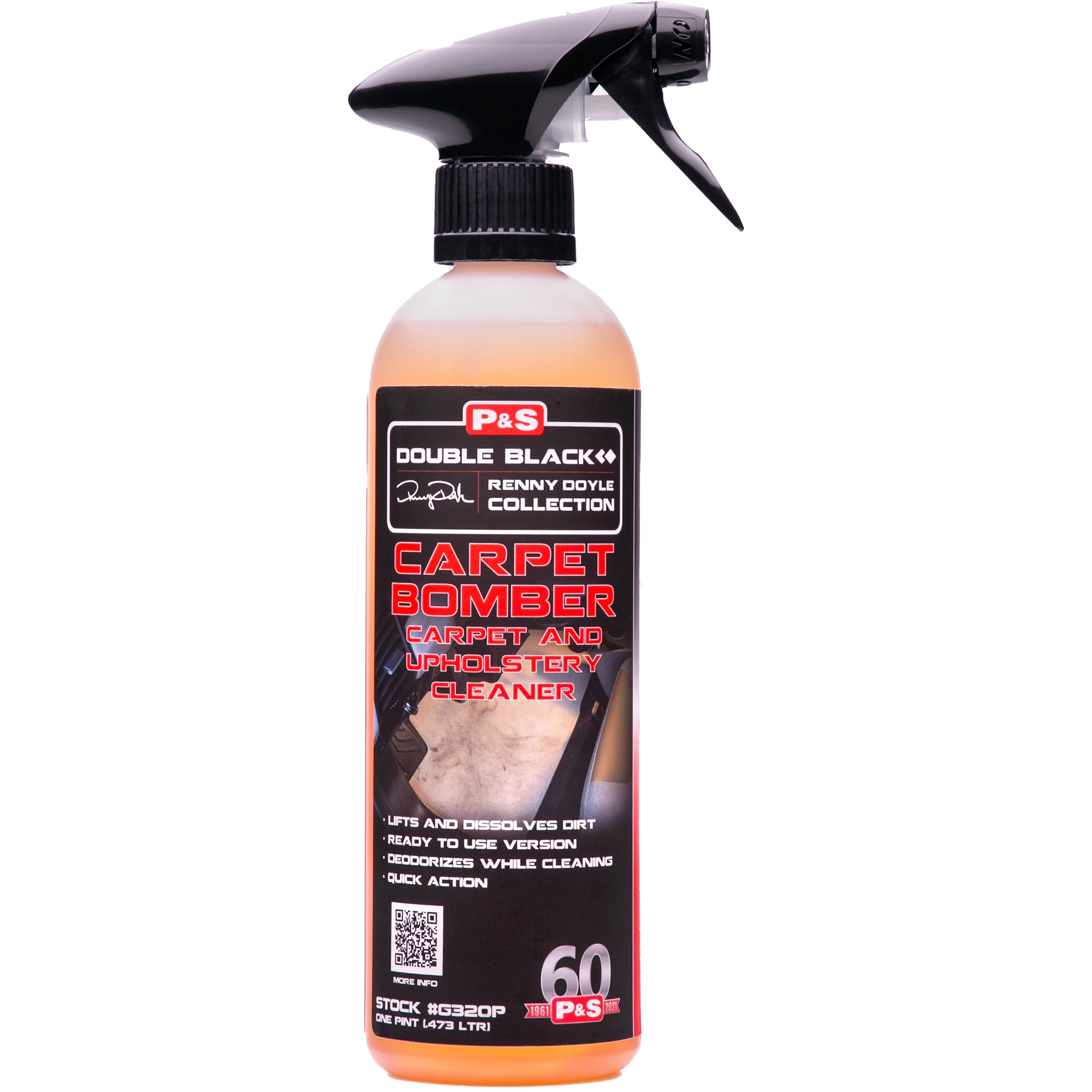 P&S - Carpet Bomber Carpet and Upholstery Cleaner (Nettoyant pour tapis)