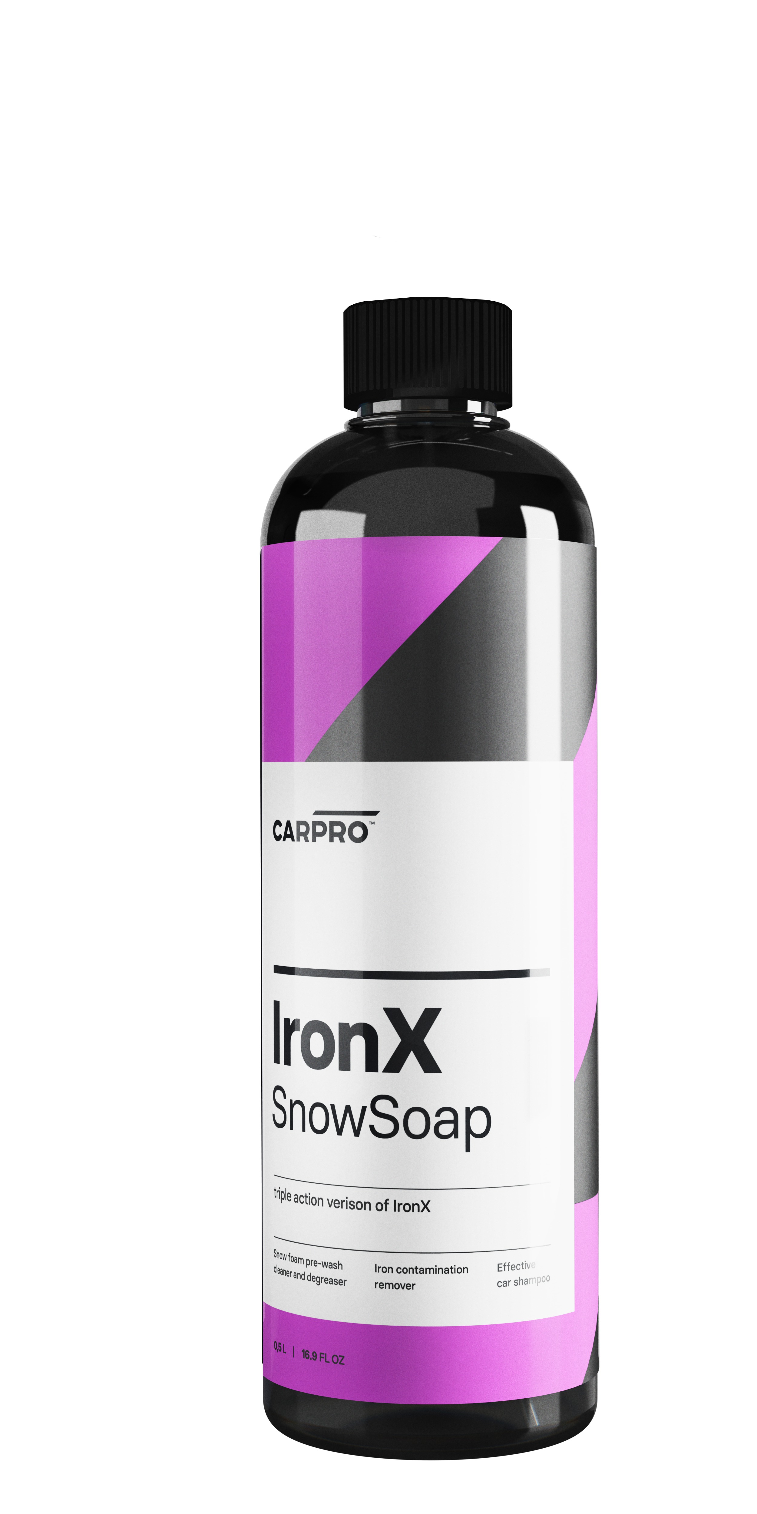 CARPRO IronX Snow Soap 500mL - Triple action car shampoo