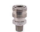 MTM HYDRO - Coupleur mâle Prima en acier inoxydable-1