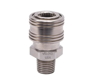 MTM HYDRO - Stainless steel male coupler