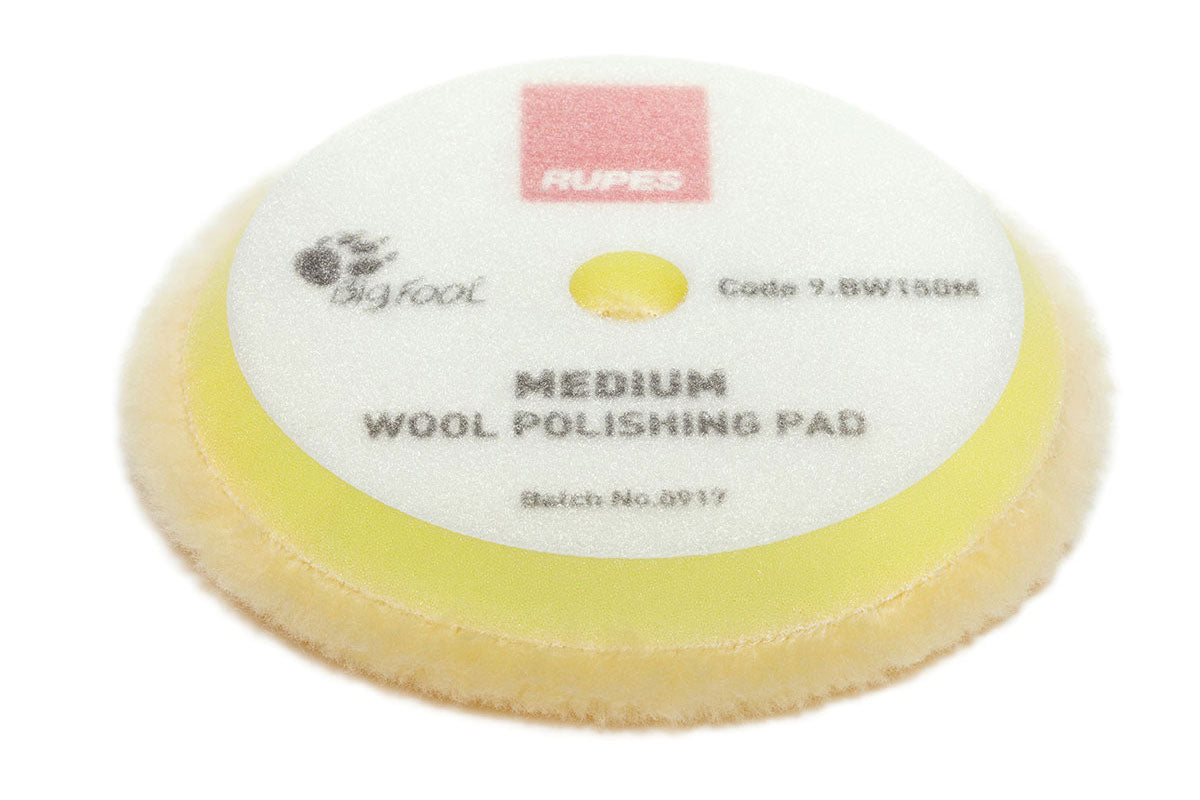 RUPES - Wool Pad MEDIUM (jaune)