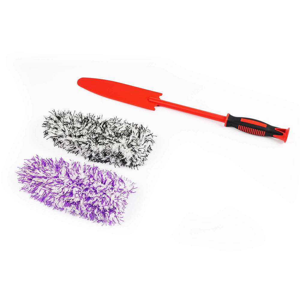 Maxshine Heavy-Duty Wheel and Carpet Cleaning Brush –