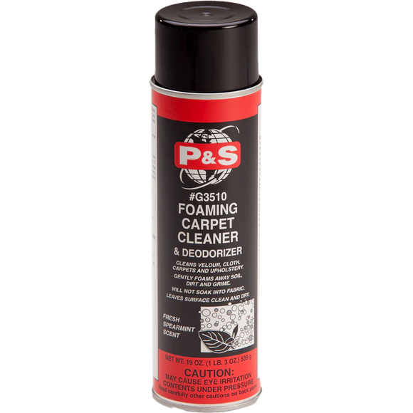P&S - Foaming Carpet Cleaner (Nettoyant à sec pour tapis et tissus)